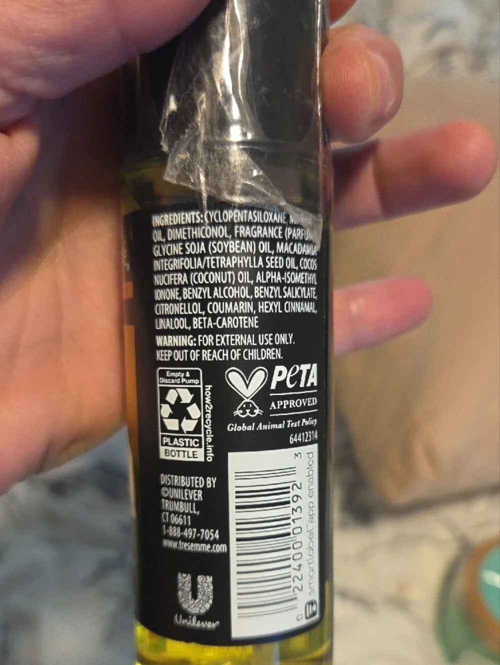 Tresemmé lamellar gloss